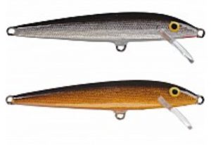 Rapala Original Floaters - silver and gold