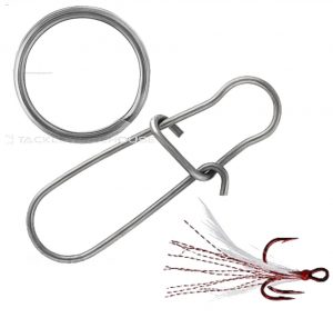 VMC split ring, snap and featured treble hook