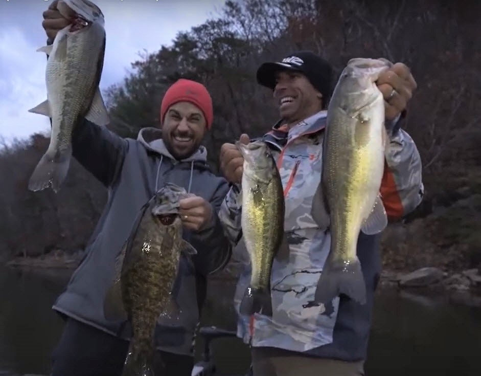 Mike Iaconelli and John Crews