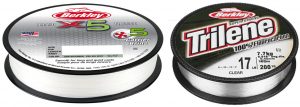 Berkley 5X Braided & Trilene 100% Fluorocarbon lines