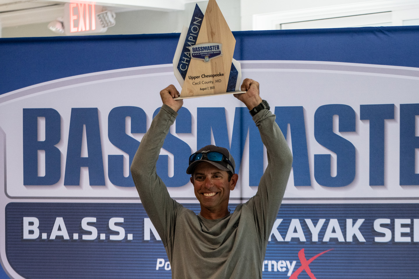 Mike Wins Kayak Tournament