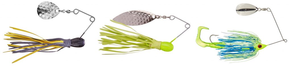 Single Blade Colorado, Willow and Indiana Spinnerbaits