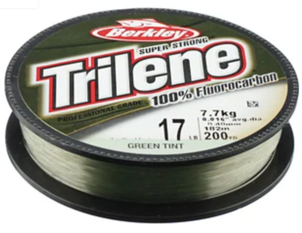 Berkley Trilene 100% Fluorocarbon Line, Green