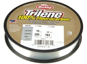 Trilene 100% Fluorocarbon Line, Clear