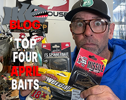 Top Four Baits for April!
