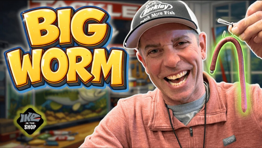 Big Worm. Big Action. Big Bass!